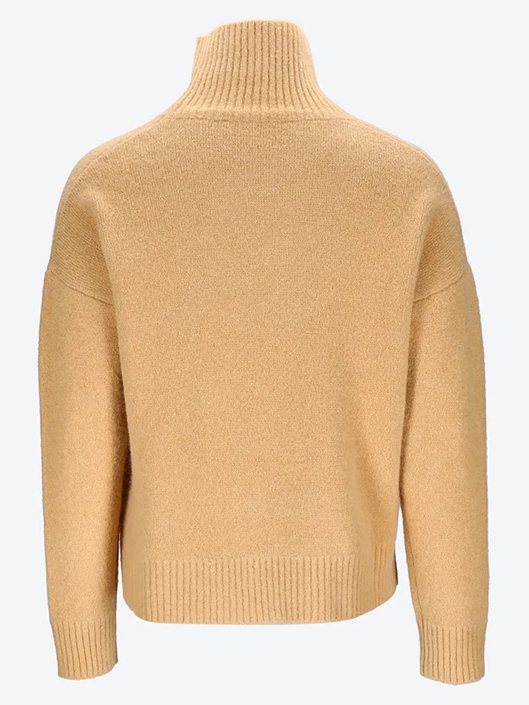 Ami de coeur turtleneck sweater