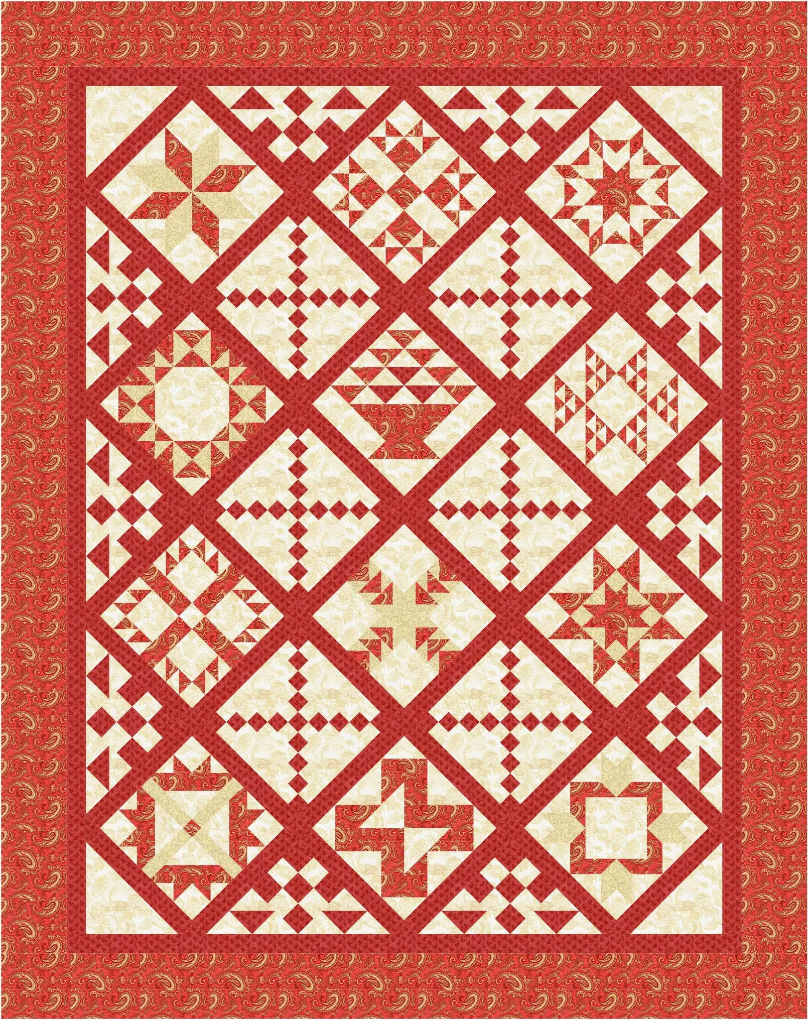 Amish Sampler Block of the Month