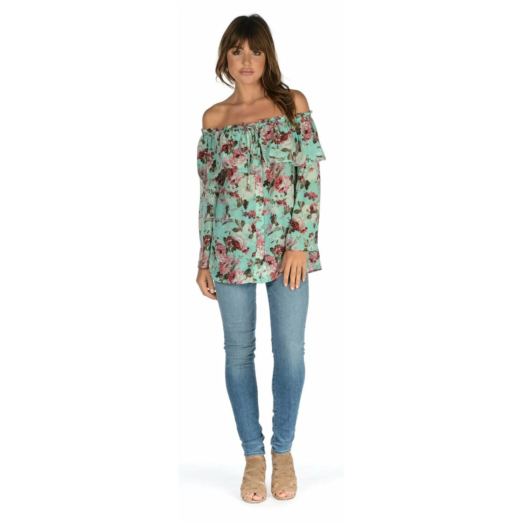 Anika Seafoam Top