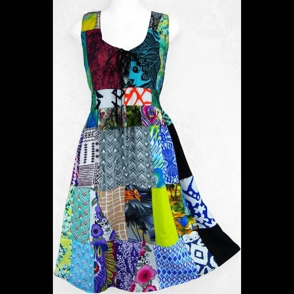 Annalisa's Patchwork Dress