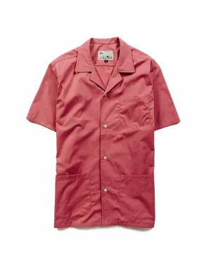 Bather Solid Mauvewood Traveler Camp Shirt