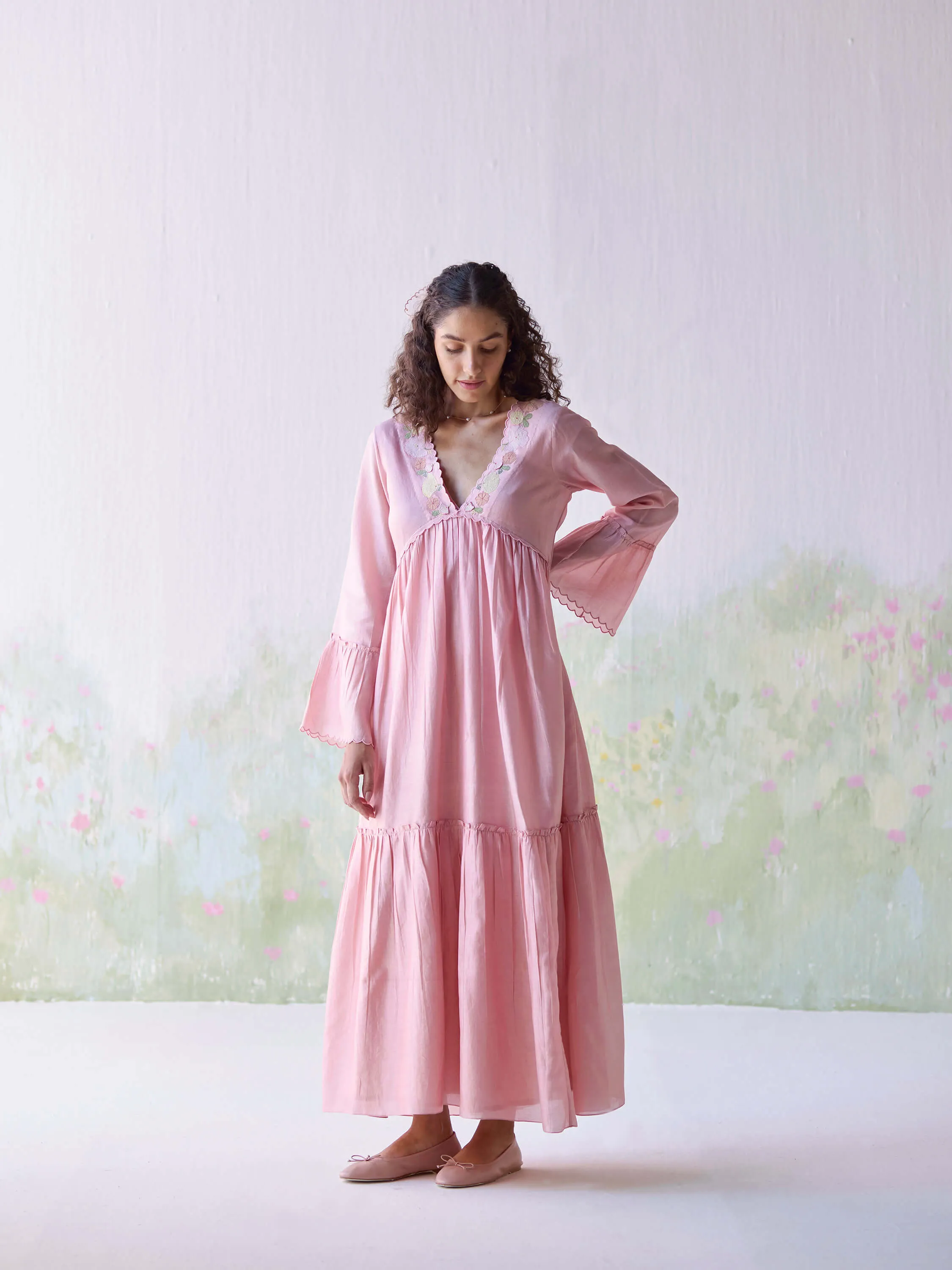 Berry Orchards Maxi Dress