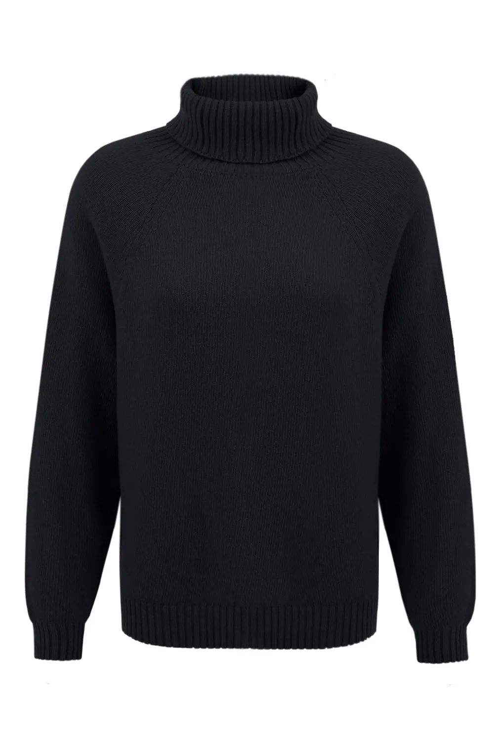 Cashmere Turtleneck Black