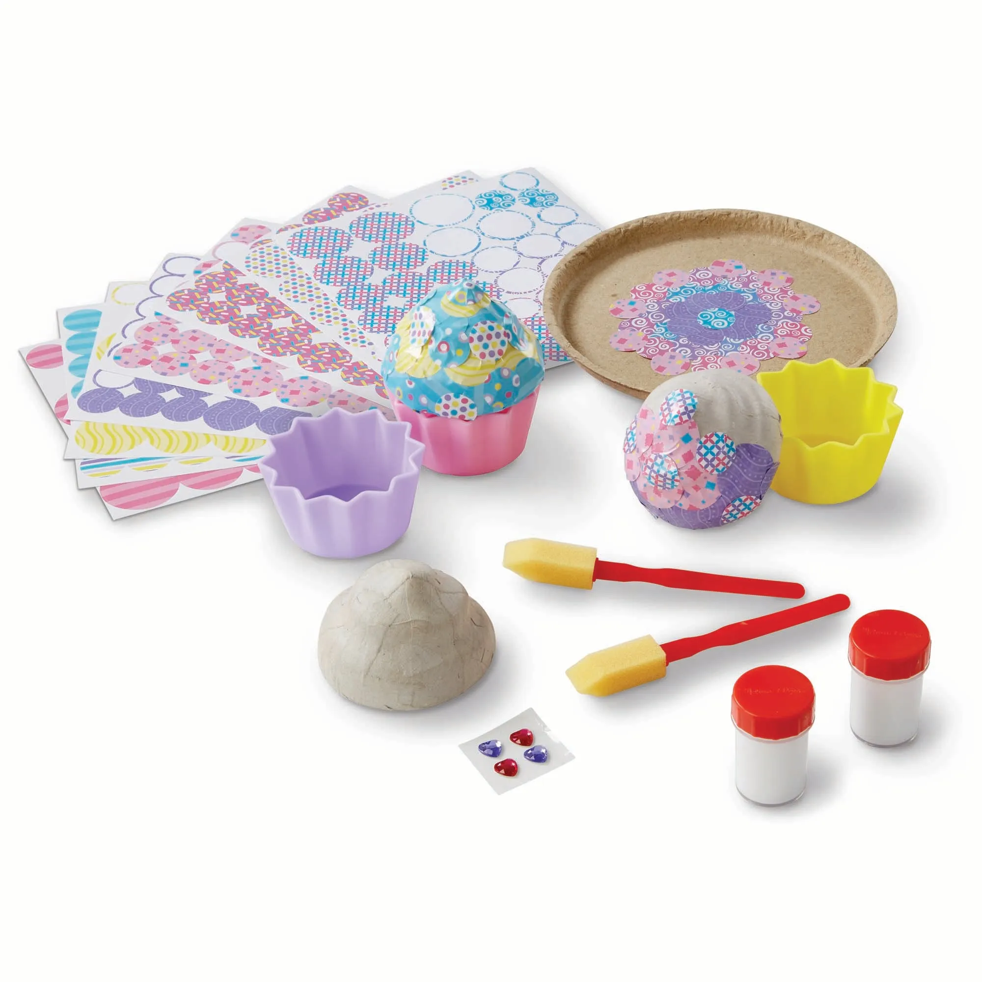 Decoupage Made Easy Deluxe Craft Set - Cupcakes