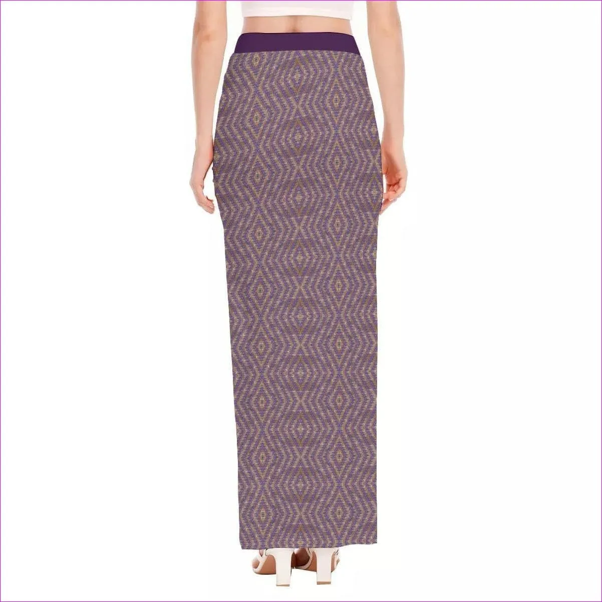 Derma Womens Side Slit Long Skirt