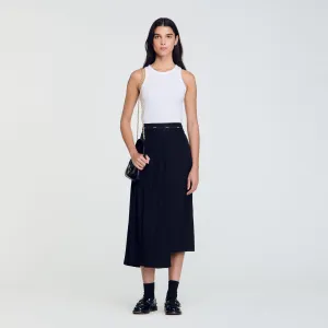 Long Asymmetrical Skirt