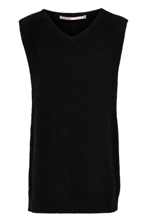 Paris V-neck Dress - Black