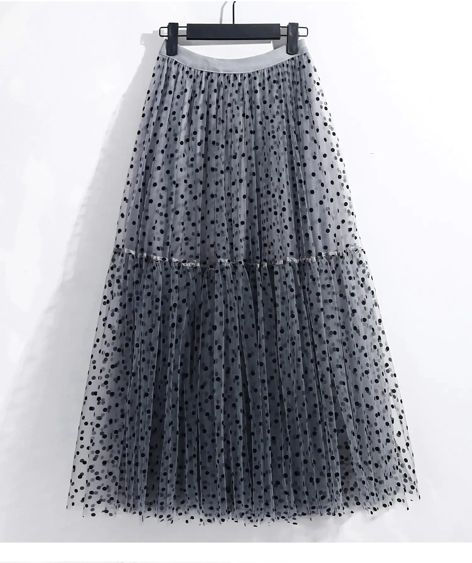 Polka Dot Tulle Skirt