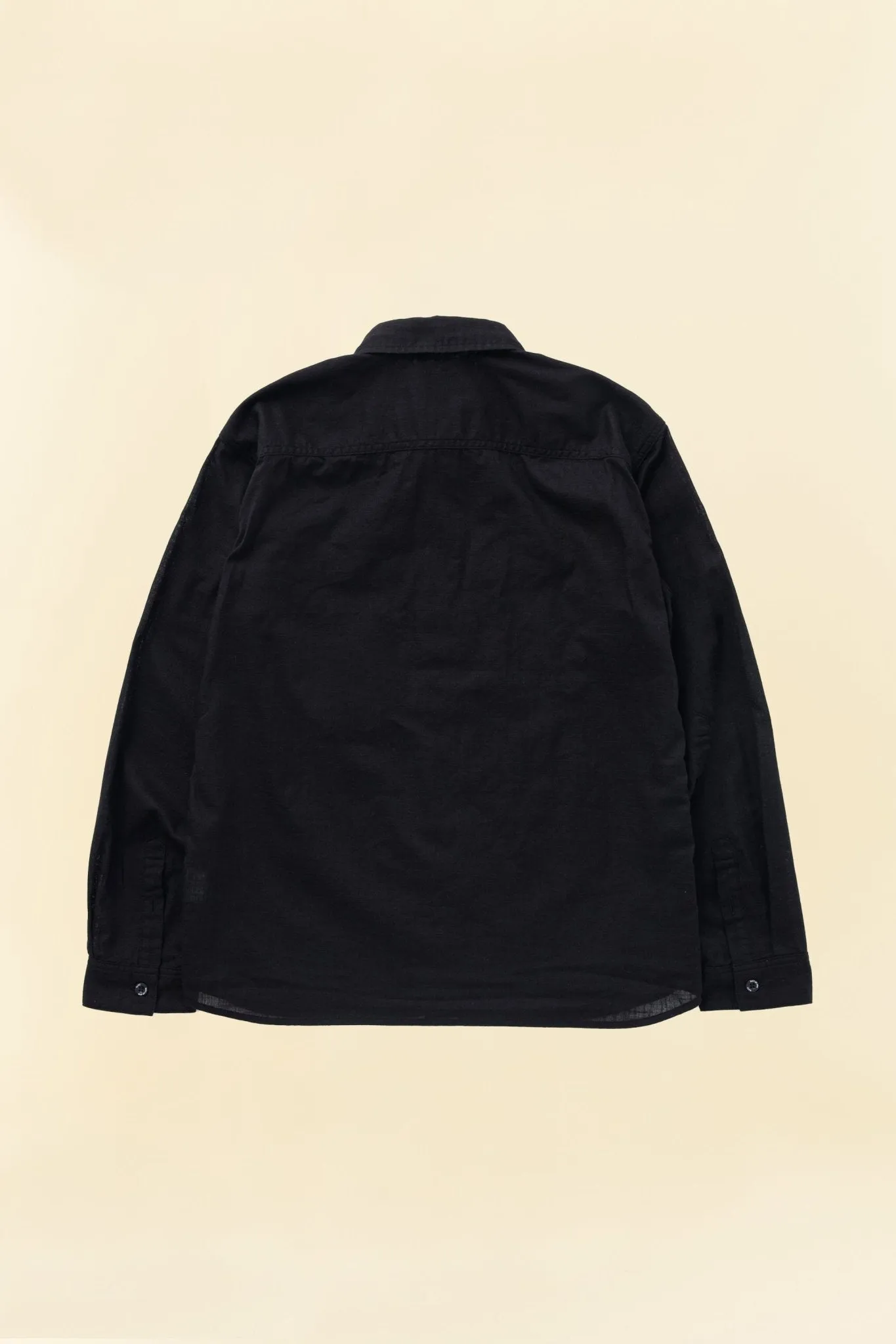 Rats Piece Dyed Shirt - Black