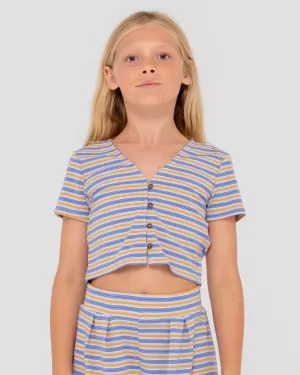 Rusty Camila Stripe Top Girls