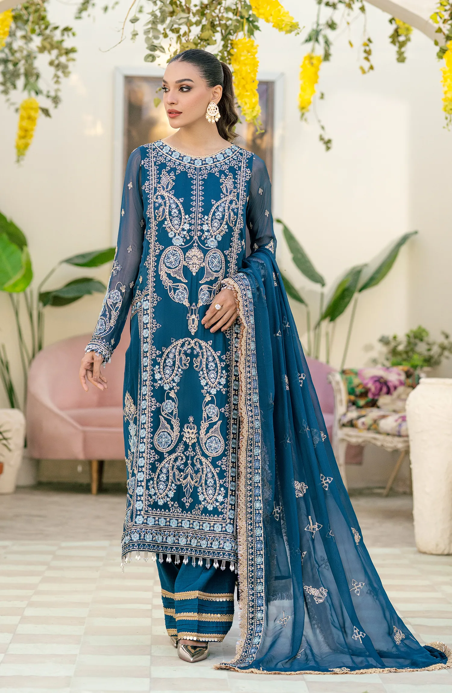 Shamrock by Maryum N Maria - Peyam Formal Collection – Safa (SFD-0095)