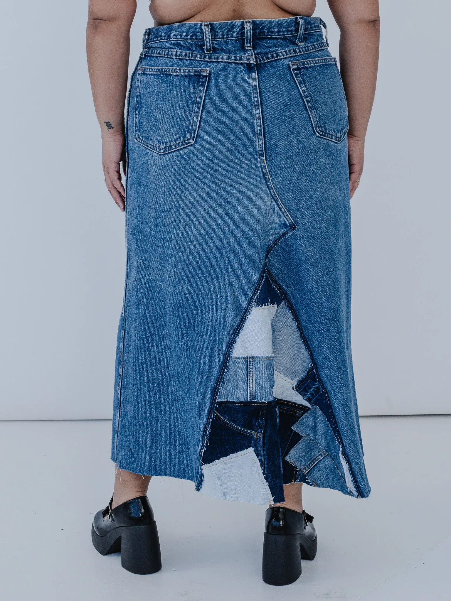 Uecker Uecker x BRZ - Bari Denim Skirt (40")